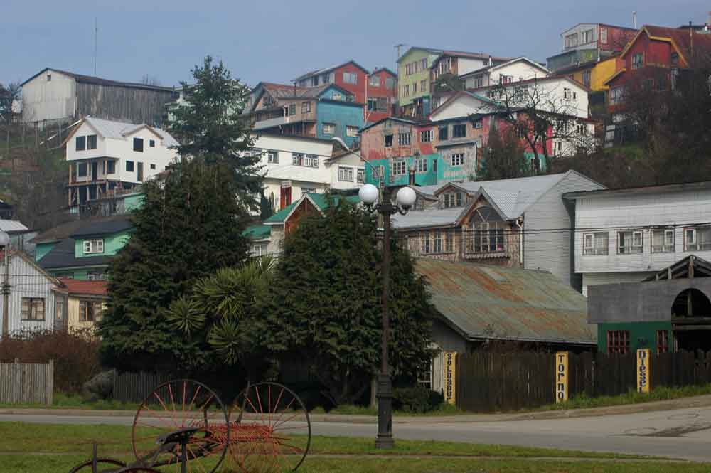 42 - Chile - isla de Chiloe, Castro